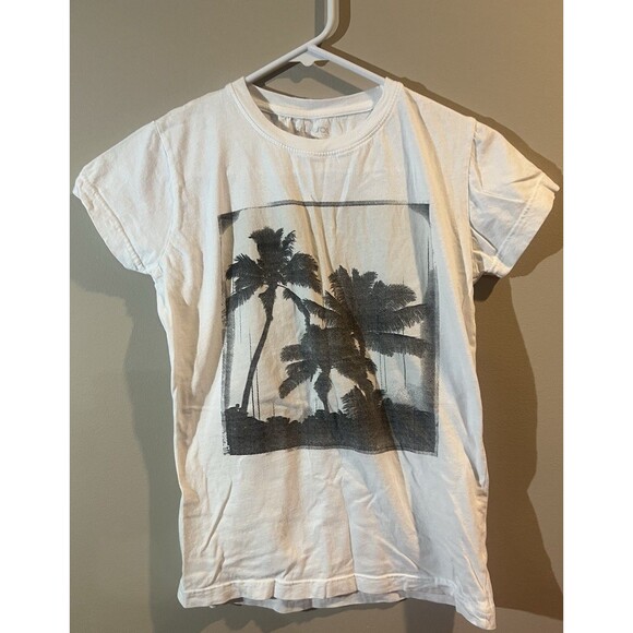 Del Sol Tee Shirt Girls Color Changing Size Medium Palm Trees - Picture 1 of 3